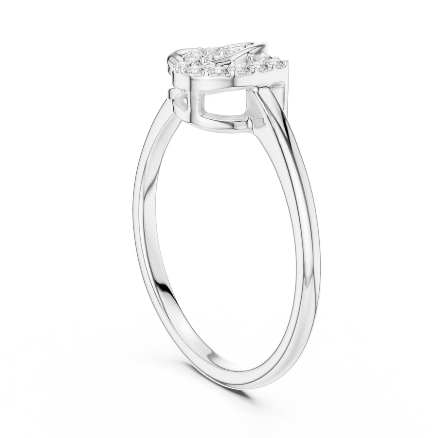 Virellia Intertwined Diamond Ring