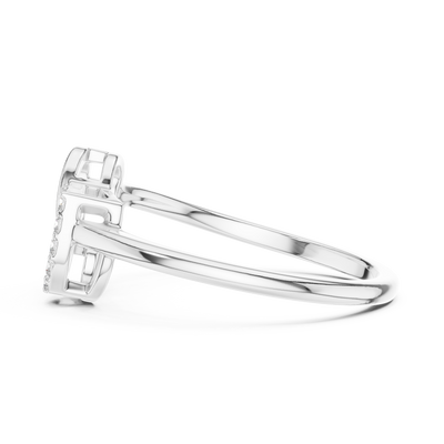 Virellia Intertwined Diamond Ring