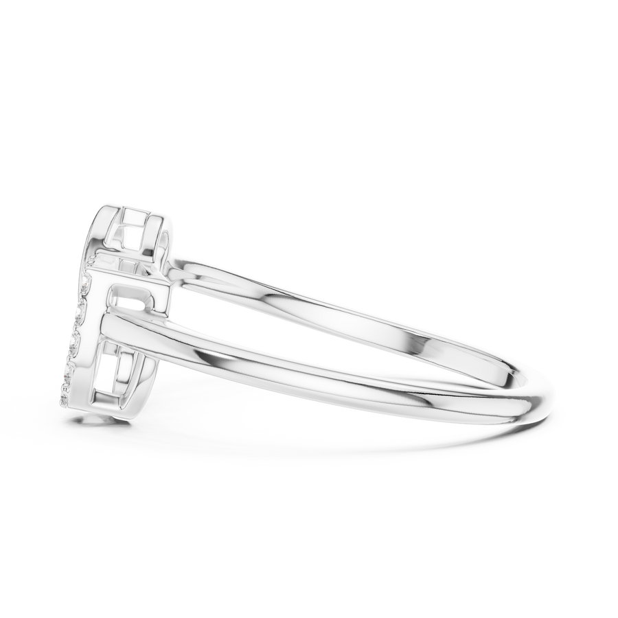 Virellia Intertwined Diamond Ring