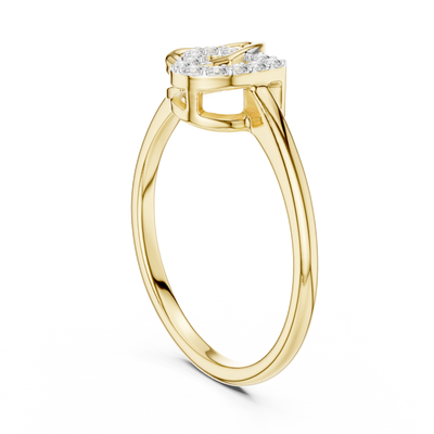 Virellia Intertwined Diamond Ring