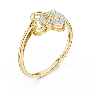Virellia Intertwined Diamond Ring