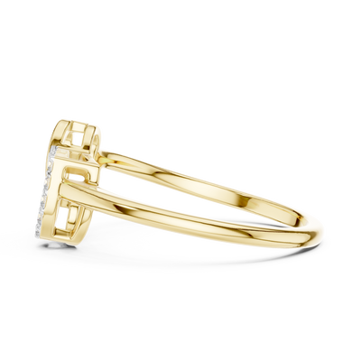 Virellia Intertwined Diamond Ring