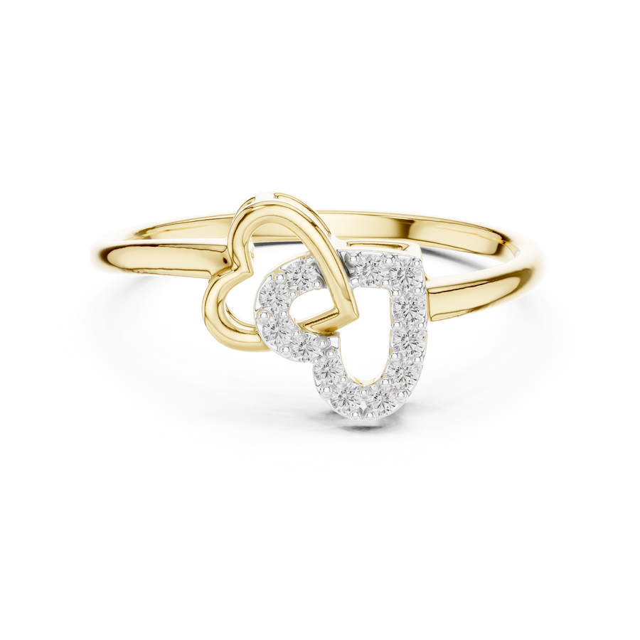 Virellia Intertwined Diamond Ring