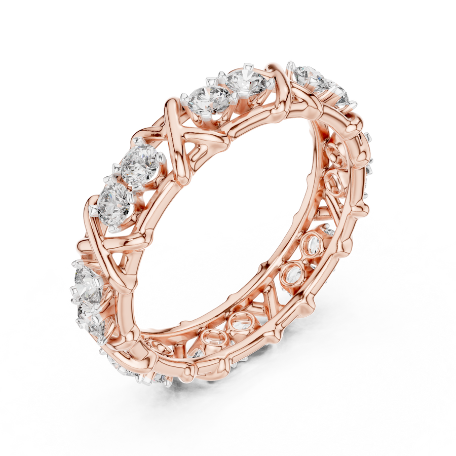 Elarienne Interwoven Diamond Ring