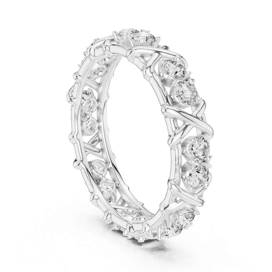 Elarienne Interwoven Diamond Ring
