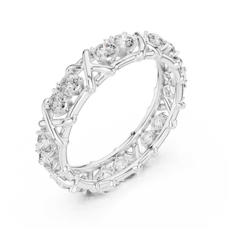 Elarienne Interwoven Diamond Ring