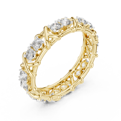 Elarienne Interwoven Diamond Ring