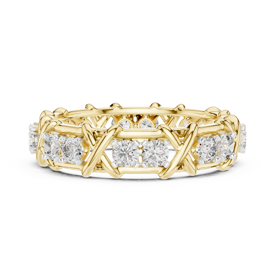 Elarienne Interwoven Diamond Ring