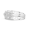 Seravienne Lattice U-Cut Diamond Ring