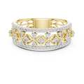 Seravienne Lattice U-Cut Diamond Ring