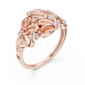 Virelliane Floral Cluster Diamond Ring