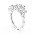 Virelliane Floral Cluster Diamond Ring