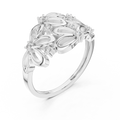 Virelliane Floral Cluster Diamond Ring