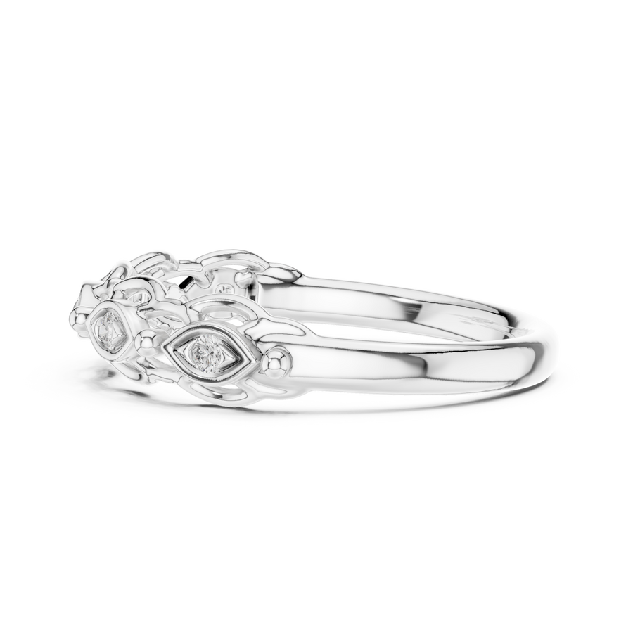 Seravielle Interwoven Diamond Ring