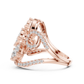Rosavienne Triple Cluster Diamond Ring