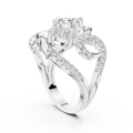 Rosavienne Triple Cluster Diamond Ring