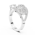Valerienne Double Halo  Diamond Ring