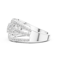 Celestienne Double Oval Cluster  Diamond Ring