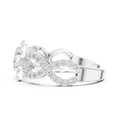 Cyravienne Infinity Cluster Pavé Diamond Ring