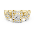 Cyravienne Infinity Cluster Pavé Diamond Ring