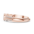 Elarienne Floral Halo Diamond Ring