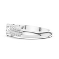 Elarienne Floral Halo Diamond Ring