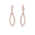 Nerissa Diamond Hoop Earrings