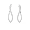 Nerissa Diamond Hoop Earrings