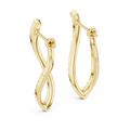 Nerissa Diamond Hoop Earrings