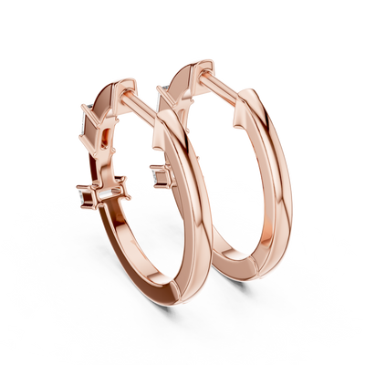 Maevira 2.5 × 1.25 mm Baguette Diamond Earrings