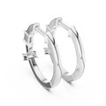 Maevira 2.5 × 1.25 mm Baguette Diamond Earrings