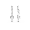 Maevira 2.5 × 1.25 mm Baguette Diamond Earrings
