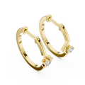 Luneth 2.50 × 1.25 mm Baguette Diamond Earrings
