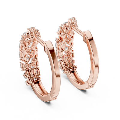 Maevora Mixed-Shape Diamond Earrings