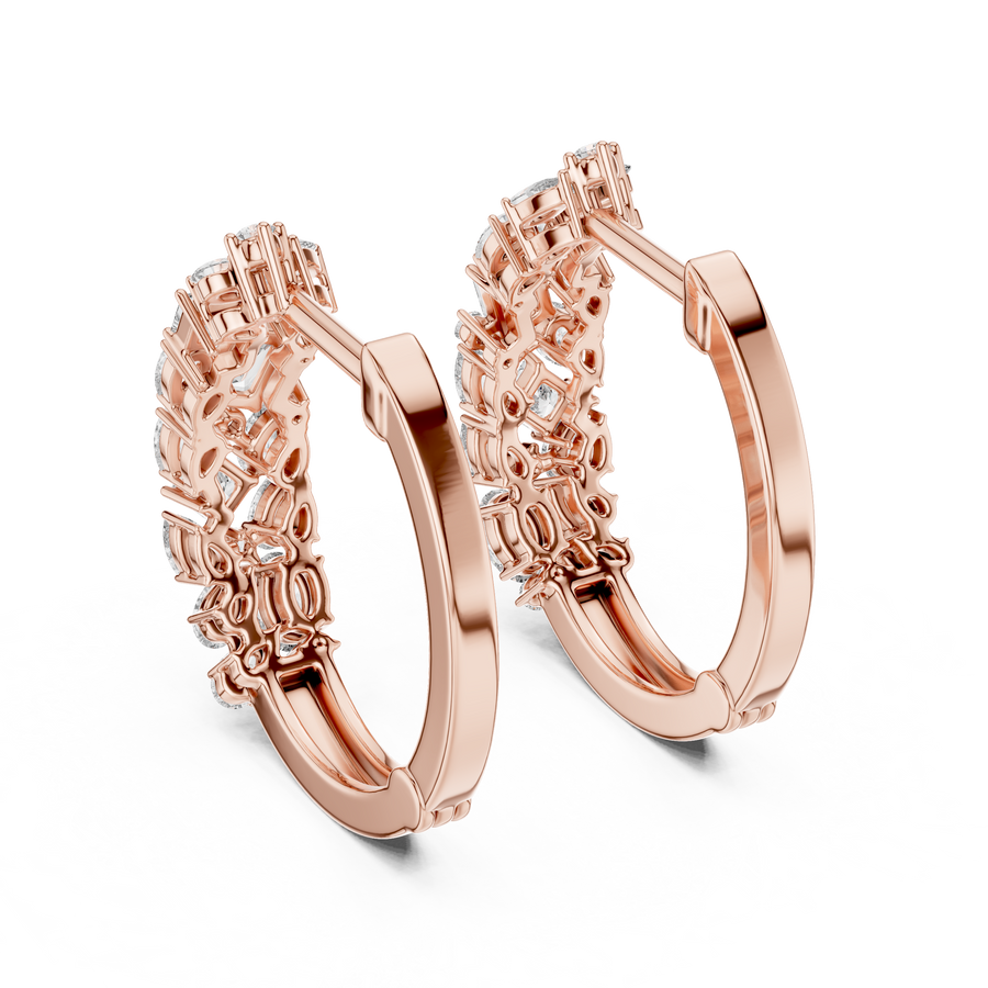 Maevora Mixed-Shape Diamond Earrings