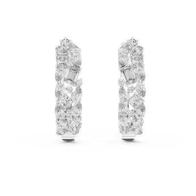 Maevora Mixed-Shape Diamond Earrings