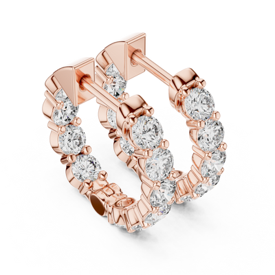 Odelia 2.7 mm Diamond Earrings
