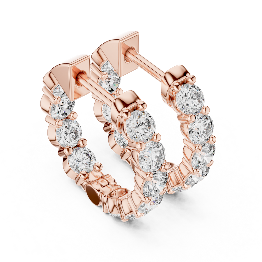Odelia 2.7 mm Diamond Earrings