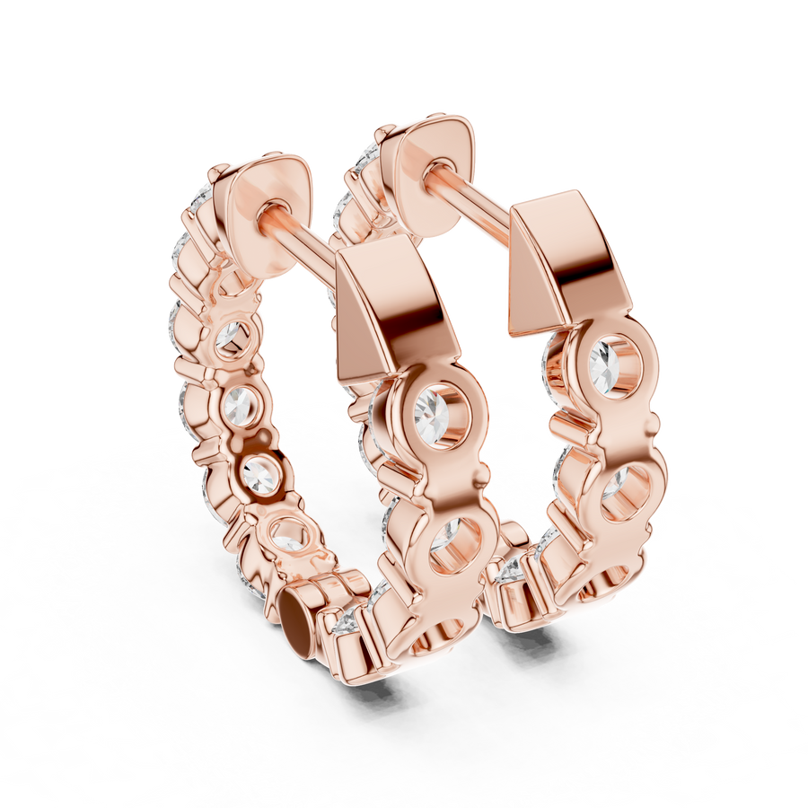 Odelia 2.7 mm Diamond Earrings