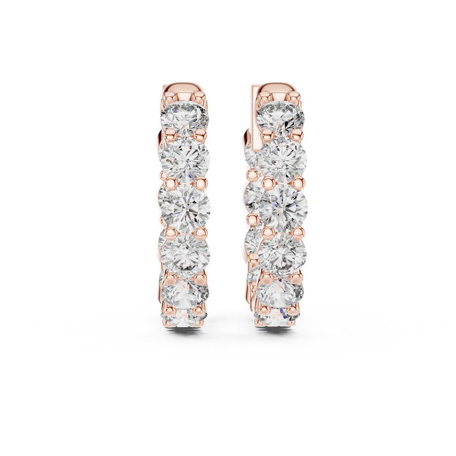 Odelia 2.7 mm Diamond Earrings