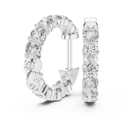 Odelia 2.7 mm Diamond Earrings