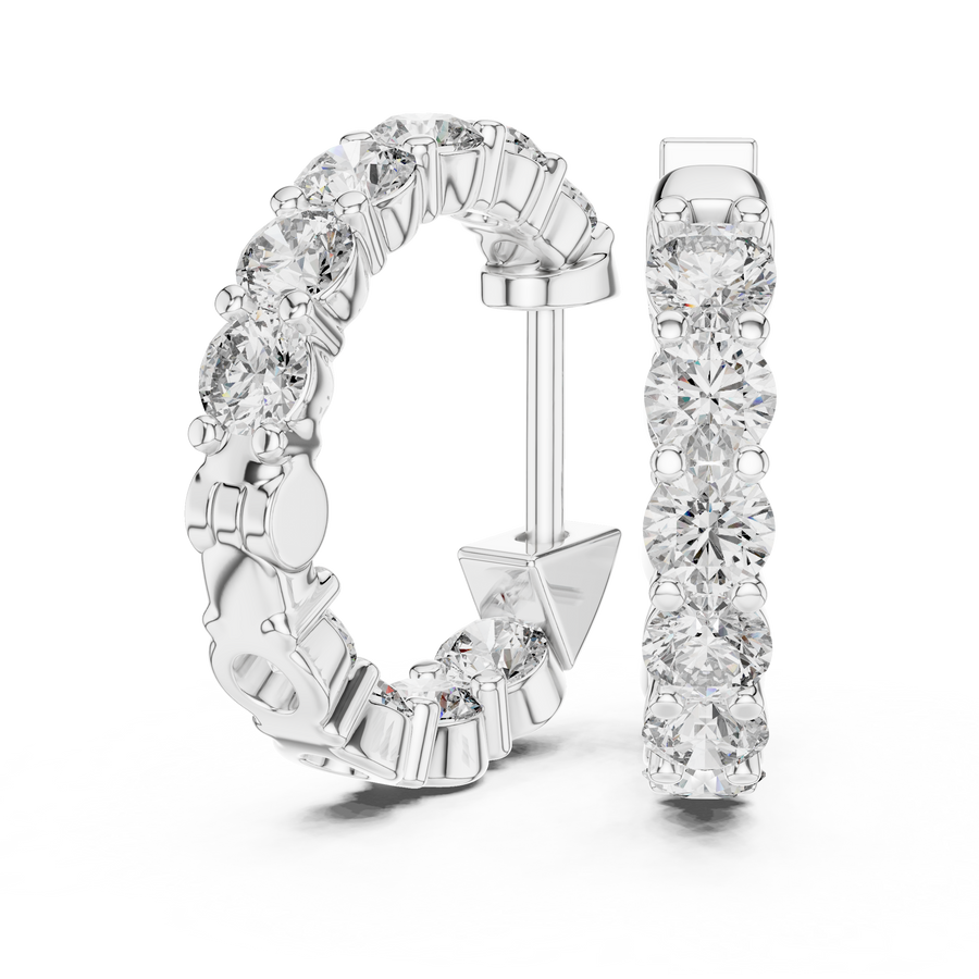 Odelia 2.7 mm Diamond Earrings