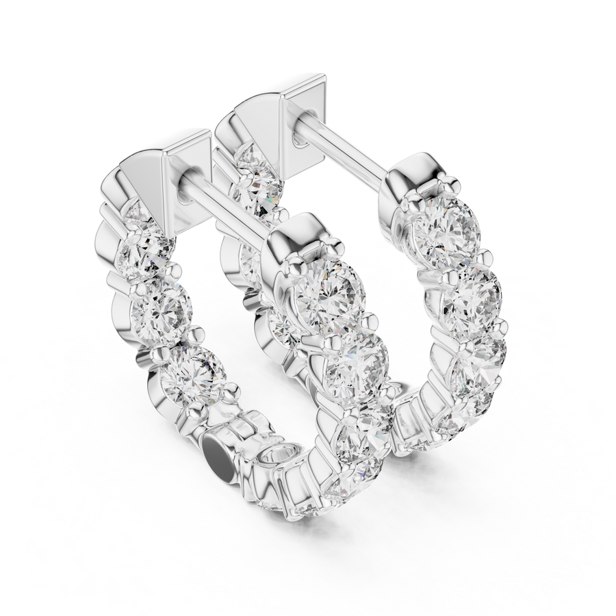 Odelia 2.7 mm Diamond Earrings