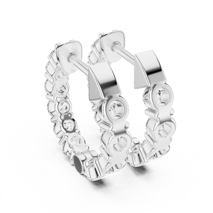 Odelia 2.7 mm Diamond Earrings