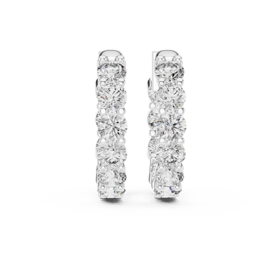Odelia 2.7 mm Diamond Earrings
