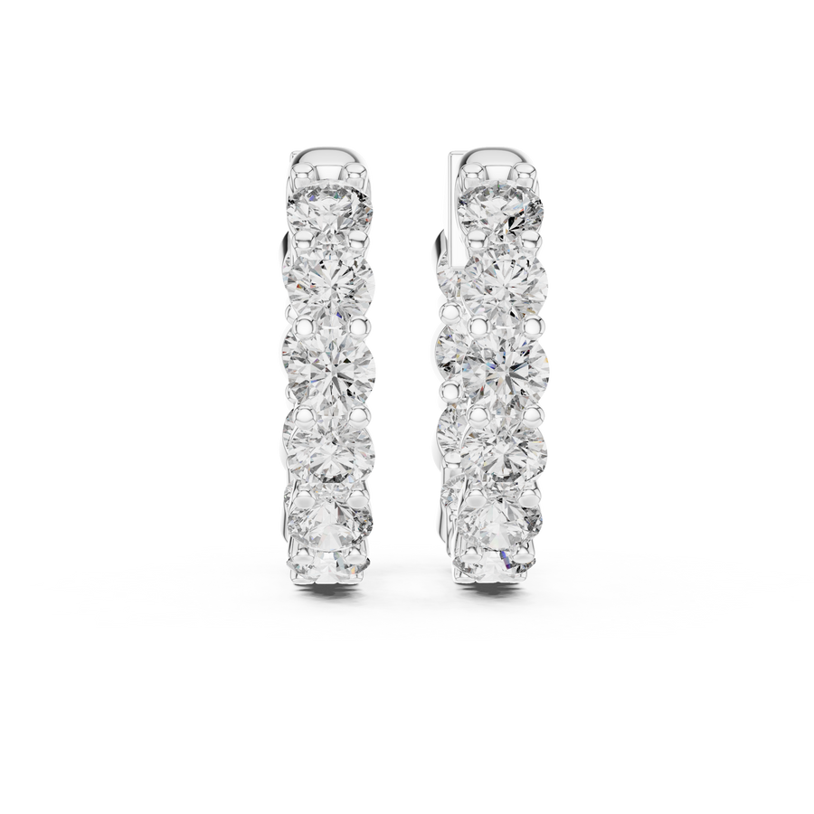 Odelia 2.7 mm Diamond Earrings