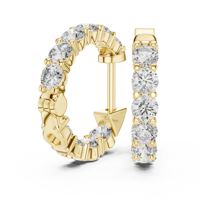 Odelia 2.7 mm Diamond Earrings