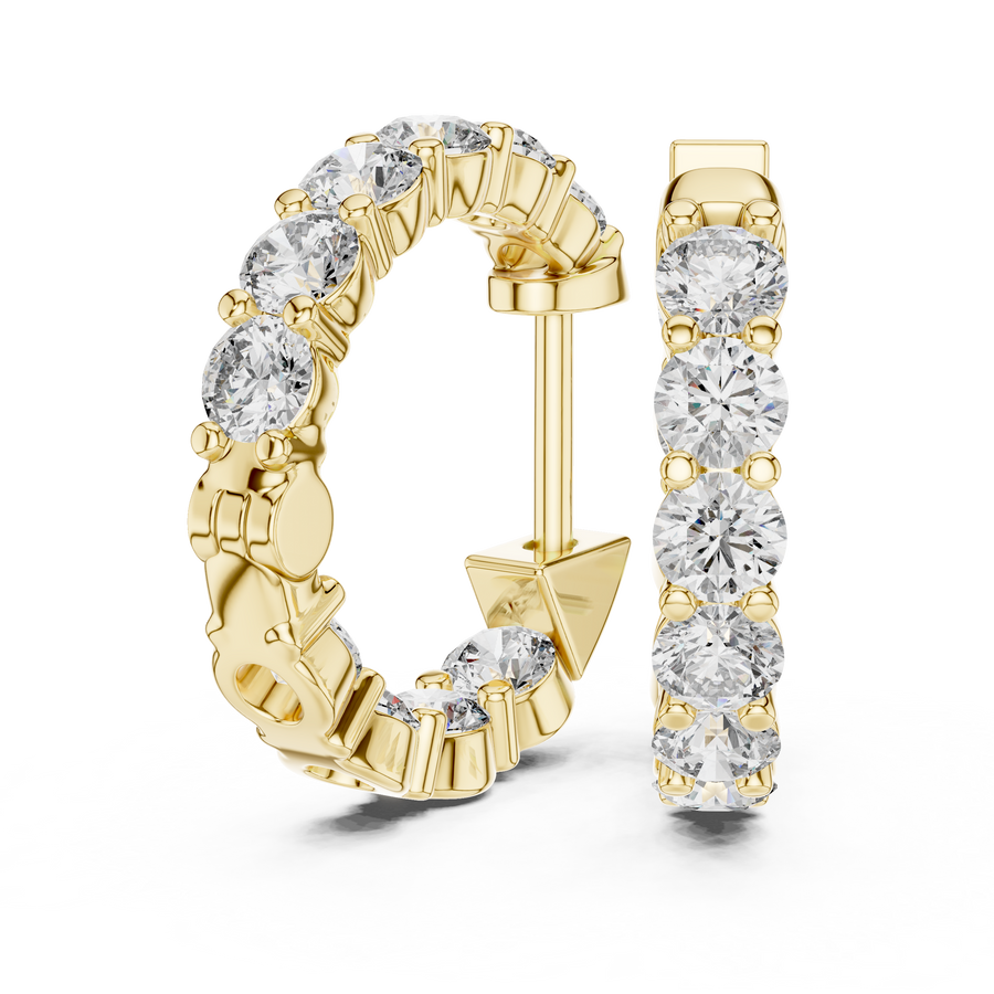 Odelia 2.7 mm Diamond Earrings