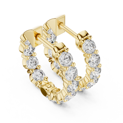 Odelia 2.7 mm Diamond Earrings