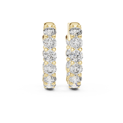 Odelia 2.7 mm Diamond Earrings